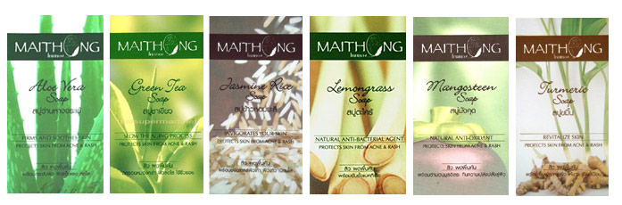 Maithong натуральное мыло с анти-оксидантами